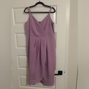 City Chic Tulip Flutter Dress